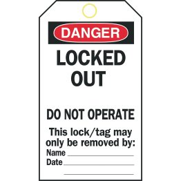  Lockout Tags - SF11153
