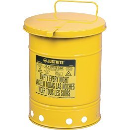 Justrite Mfg. Oily Waste Can - SF14185