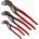 Plier, Adjustable Joint, Self-Gripping, 3pc Set - 1606983
