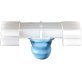  Molding Clip with Blue Rubber Boot Nylon White - 1431087