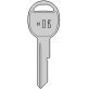  Metal Head Key for General Motors (B45) - 1438275