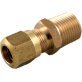  DOT Compression Connector Male Brass 5/8 x 1/2" - 1511558