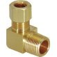  Compression Elbow Brass 90° 1/8-27 x 3/16" - 5080