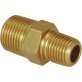  Pipe Hex Nipple Brass 1/8-27 x 1/8-27 - 5292