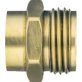  Garden Hose Adapter Brass 1/2-14 x 3/4-11-1/2 - 98605