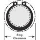  Retaining Ring External Steel 1-3/8" - 11238