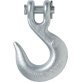  Grade 43 Clevis Slip Hook, 1/4", 2,600 lb WLL - 1424857