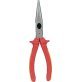 Knipex Insulated Pliers, Long Nose Plier with Cutter, 8" - 27872