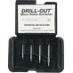 Drill-Out® Micro Screw Power Extractor Kit 4Pcs - 58388