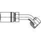 KURT Hydraulics Crimp-On Elbow Flare 45° 3/8" x 9/16-18 - 88389KH
