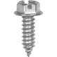  Slotted Hex Washer Head License Plate Metal Screw - P47330