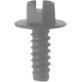  Slotted Hex Washer Head License Plate Screw Steel - P52719