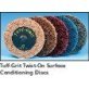 Tuff-Grit Twist-On Surface Conditioning Disc 3" Maroon - 17419
