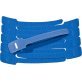  Releasable Cable Tie Hook and Loop 6" Blue - 61913