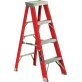 Louisville Ladder 4' Fiberglass Stepladder, 375 lbs., Type IAA - 1329470