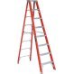 Louisville Ladder 8' Fiberglass Stepladder, 375 lbs., Type IAA - 1329833