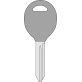  Transponder Key for Chrysler (Y165-PT (S)) - 1495409