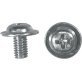  Phillips Pan Washer Head License Plate Screw - KT14041