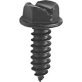  Slotted Hex Washer Head License Plate Screw Steel - P85007
