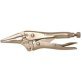 Crescent® 9" Long Nose Locking Plier With Wire Cutter Card - 1281144