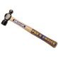 Vaughan® 8 oz Ball Pein Hammer, 11 3/4" Overall Length, Hickory Handle - 1281565