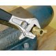 Williams® Pipe Wrench, Adjustable, Chrome, 8" - 27858