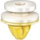  Molding Clip Nylon White and Yellow 12.5mm - 1372024