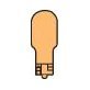  Miniature Incandescent Bulb 12V 1.5CP - P50662