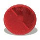 Grote® Round Stick-On Reflector Red 2-1/2" - 1322477