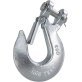  Grade 43 Clevis Slip Hook with Latch, 1/4", 2,600 lb WLL - 1424853