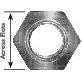  Metric Wheel Nut Chrome Capped M12 x 1.5 R 33mm - 26988