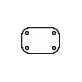  Caster Swivel Lite-Medium Duty 4 x 1-1/4" Wheel - 10781
