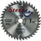 Steelmax® 7-1/4" Carbide-Tipped Circular Saw Blade - 16557