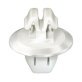  Hood and Front/Rear Side Molding Clip Nylon White - 1224069