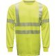 National Safety Apparel Class 3 FR Hi-Vis Yellow T-Shirt, 3XL - 1334323