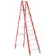 Louisville Ladder 10' Fiberglass Platform Ladder, 300 lbs., Type IA - 1329694