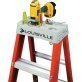 Louisville Ladder 12' Fiberglass Stepladder, 300 lbs., Type IA - 1329734