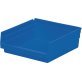 Akro-Mils® Shelf Bin, Blue, 11-5/8" x 11-1/8" x 4" - 1387915
