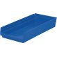 Akro-Mils® Shelf Bin, Blue, 23-5/8" x 11-1/8" x 4" - 1387921