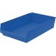Akro-Mils® Shelf Bin, Blue, 17-7/8" x 11-1/8" x 4" - 1387927