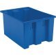 Akro-Mils® Nest & Stack Tote, Blue, 23-1/2" x 19-1/2" x 13" - 1388105