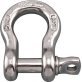  Oversize Screw Pin Anchor Shackle, Stainless Steel, 3/8", 2,000 lb WLL - 1427346