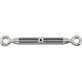  Turnbuckle, Stainless Steel, Eye and Eye, 3/16" x 2.50" Take Up - 1427515
