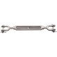  Turnbuckle, Stainless Steel, Jaw and Jaw, 1/4" x 4.00" Take Up - 1427470