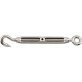  Turnbuckle, Stainless Steel, Hook and Eye, 5/16" x 4" Take Up - 1427545