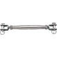  Turnbuckle, Stainless steel, Jaw and Jaw, 5/8" x 8.00" Take Up - 1427562