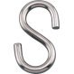  S-Hook, Stainless Steel, 2.58" Length - 1427697