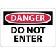  Danger DO NOT ENTER Sign - 1441641