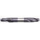 CryoTool® CryoNitride 1/2" Dia. End Mill, 2-Flute, Double End, Center Cut - DY81572934