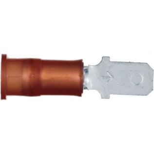 Electro-Lok Male Quick Slide Terminal 22 to 18 AWG Red - 86044